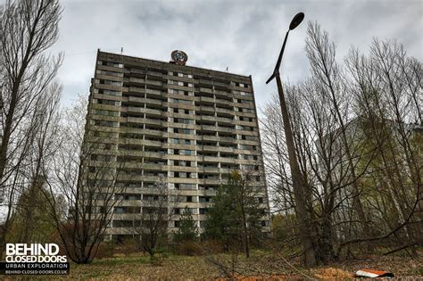 Pripyat The Voskhod Building Housed The Superior Engineers At