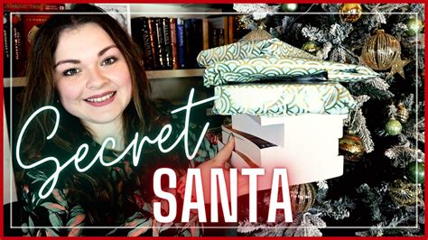 bookish secret santa unboxing 🎁🎄 youtube