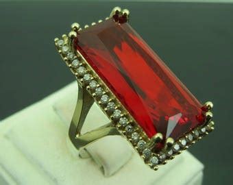 Turkish Handmade Jewelry 925 Sterling Silver Ruby Stone Etsy