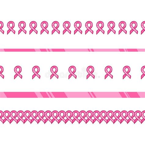 Pink Ribbon International Symbol Of Breast Cancer Awareness Stock