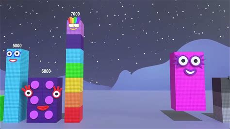 Numberblocks Step Squad Club 1000 2000 3000 4000 5000 6000 7000 8000