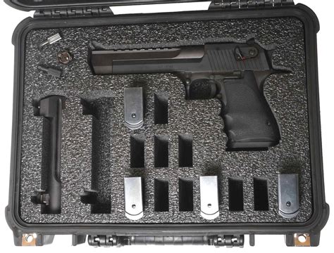 Case Club Desert Eagle Fully Loaded Hard Case Fits Gun Barrels And Mags