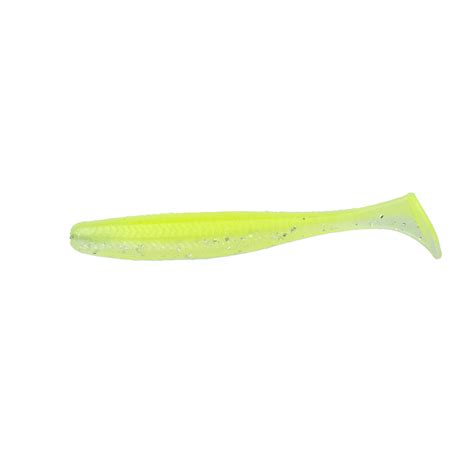 6th Sense Fishing Soft Plastics Divine Swimbait Chartreuse Flash