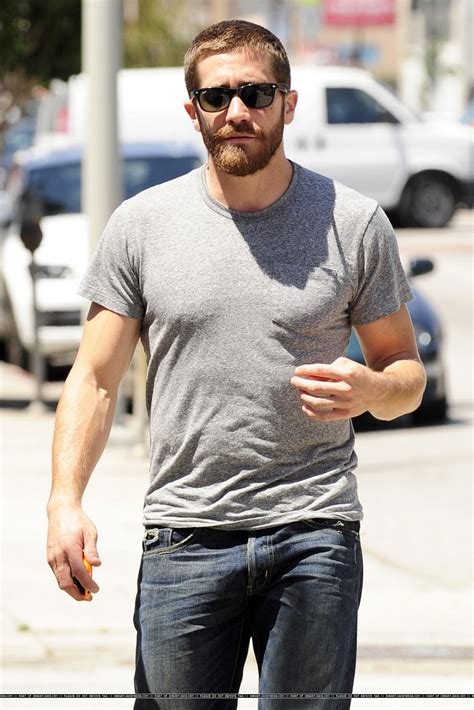 WEIRDLAND Jake Gyllenhaal Leaving The Ammo Cafe In Los Angeles