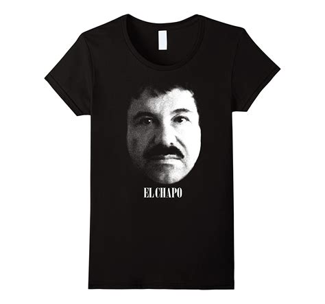 El Chapo Guzman Most Wanted Poster Face Portrait T Shirt