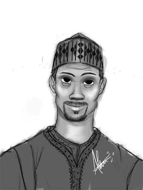 Pin By Tosin Akinwande On Nigeria Tribal Illustration Male Sketch