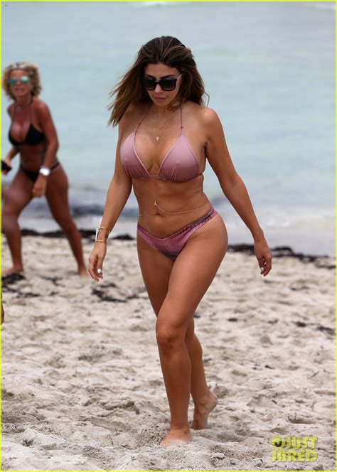 Kourtney Kardashian Looks Sexy In Her One Piece In Miami Photo