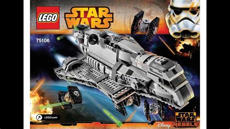 Lego 75106 Imperial Assault Carrier Instructions Lego Star