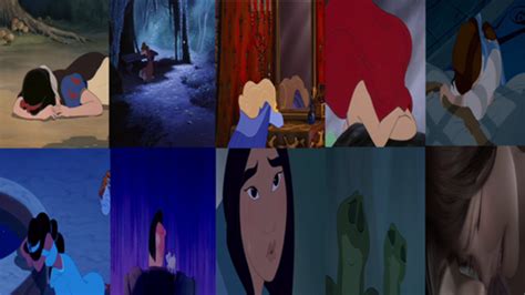 Disney Princesses Crying Scenes By Midnightrosesblood On Deviantart