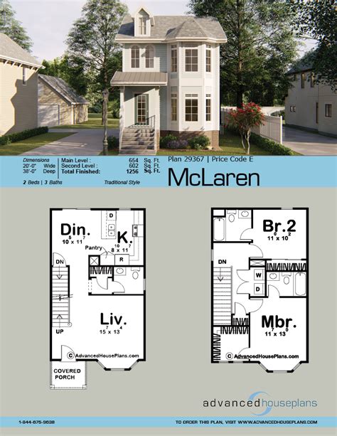 About victorian house plans & victorian home floor plans. 2 Story Victorian House Plan | Mclaren Quaint, compact and ...