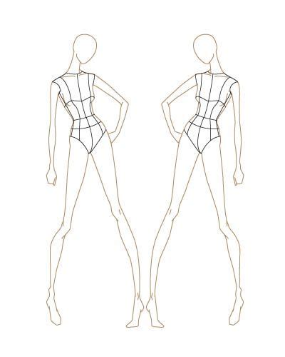 This Is What I Use When I Draw My Clothes Fashion Design Template