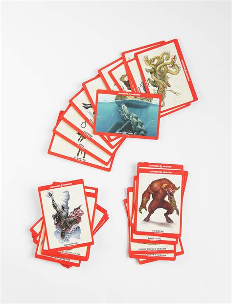 D&d monsters give your hero a vast array of challenges to overcome. Dungeons & Dragons Monster Cards - Challenge 6-16 - Poku.no