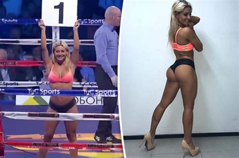 Cristiano Ronaldos Favourite Weather Girl Sol Perez Becomes Ring