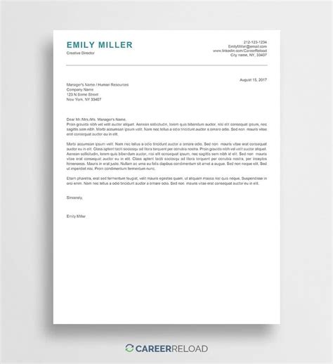 Microsoft Word Cover Letter Template Download Online Cover Letter Library