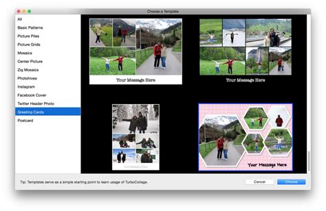 Download and install the photo collage app from the mac app store then launch it on your mac afterward. How to Make a Photo Collage from Templates | TurboCollage ...