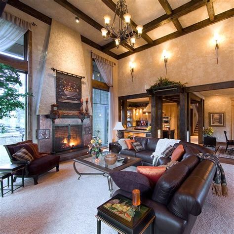 Tuscan Style Interiors For A Bend Or Home Traditional