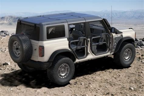 2022 Ford Bronco Tube Doors Not Available On Raptor
