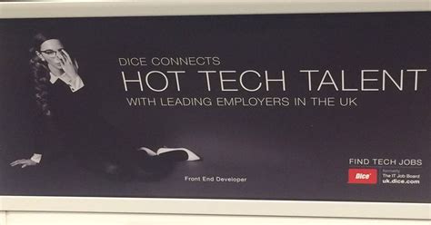 Sexist Adverts Slammed By Tube Users For Labelling Woman Tech Worker
