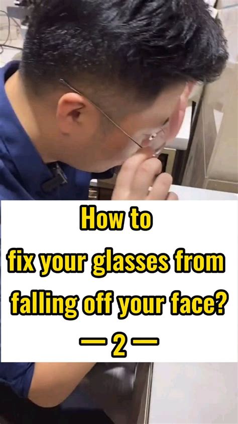 How To Fix Your Glasses From Falling Off Face An Immersive Guide By Protecyglasses