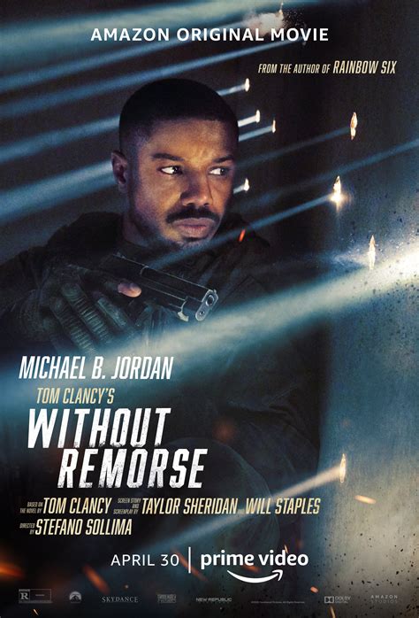Official Poster For Without Remorse Starring Michael B Jordan