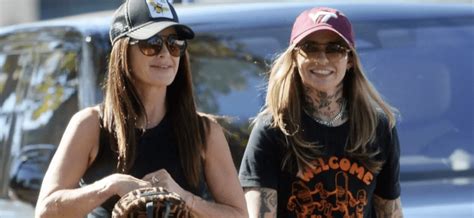kyle richards and her lesbian lover morgan wade spend quality time together monika kane
