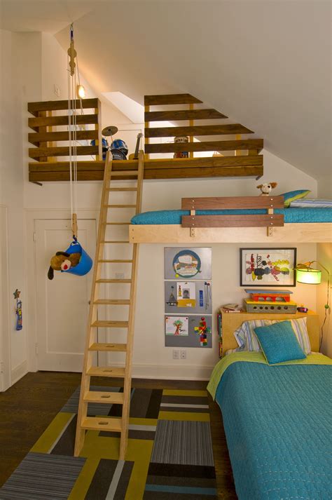 Awesome Kids Room Cool Loft Beds Bedroom Loft Loft Bed
