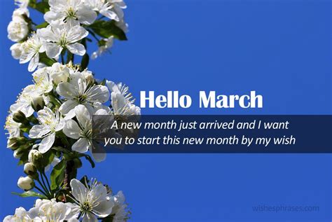 Goodbye February Hello March Quotes March Wishes Messages
