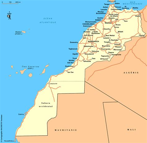 Agadir Carte Du Maroc Voyage Carte Plan