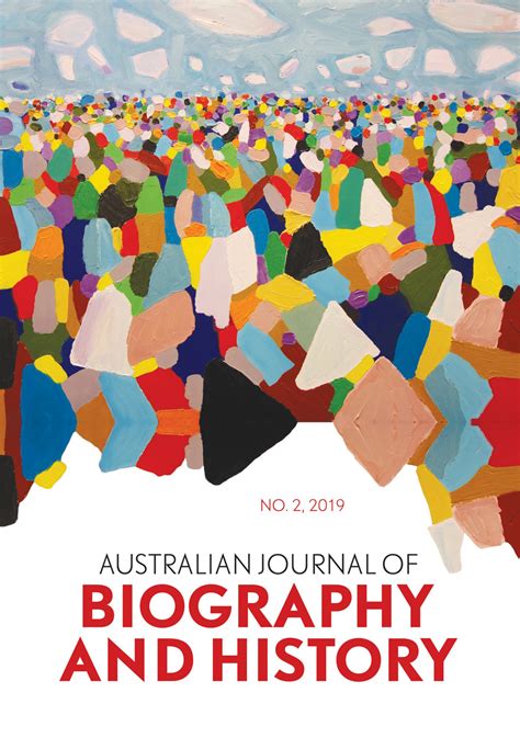 Australian Journal Of Biography And History No 2 2019