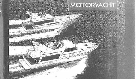 bayliner 1989 motoryacht owner manual