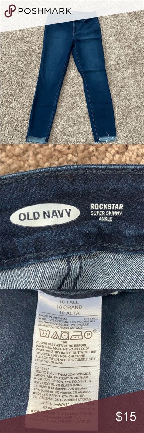 Old Navy Womens Jeans Size Chart
