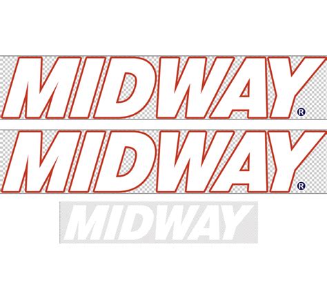 Midway Logos For Arcade1up Terminator 2