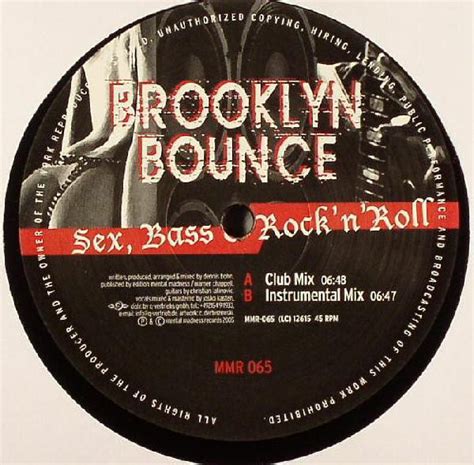 Brooklyn Bounce Sex Bass And Rock N Roll 2005 Vinyl Discogs