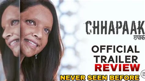 Chhapaak Official Trailer Deepika Padukone Brilliant Blockbuster