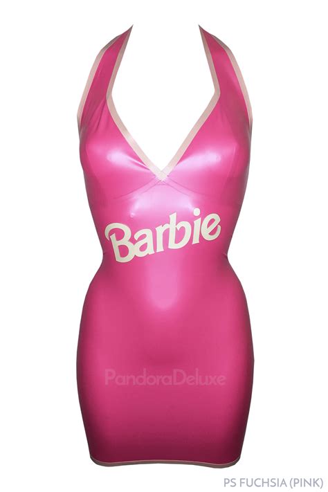 Árcsökkenés Kifulladva Tüzérségi Barbie Latex Costume Engedélyezze Szokásos Shipley