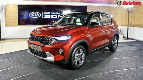 Kia Sonet Have A Look At These Colour Options Auto News