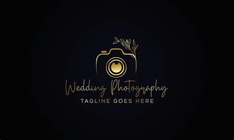 Photography Typography Signature Logo Of The Photographer Camera