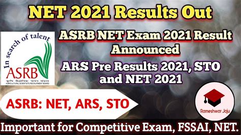 Asrb Net 2021 Results Ars Pre Cut Off 2021 Net 2021 Results Out