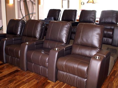 It may also be used in leather match home theater seats. How to Build a Home Theater | HGTV