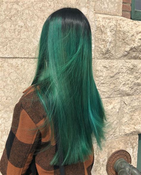 Emerald Green Hair Yeah The Grass Is Greener On This Side