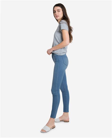 Turkish Denim Skinny Jeans - Blue Light Wash | Womens jeans skinny, Skinny jeans, Skinny jeans blue