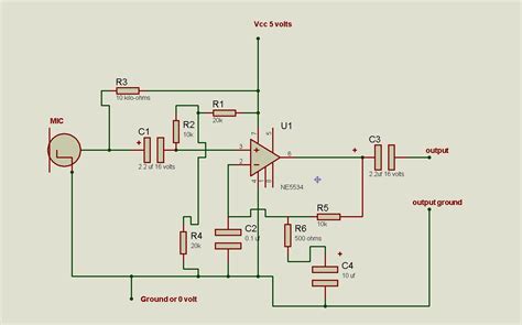 How To Make Condenser Microphone Pre Amplifier
