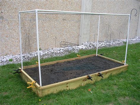 Raised Planting Bed And Pvc Structure Hexhound