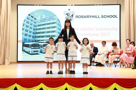 Golden Jubilee Scholarship Giving Ceremony 2023 Rosaryhill Secondary