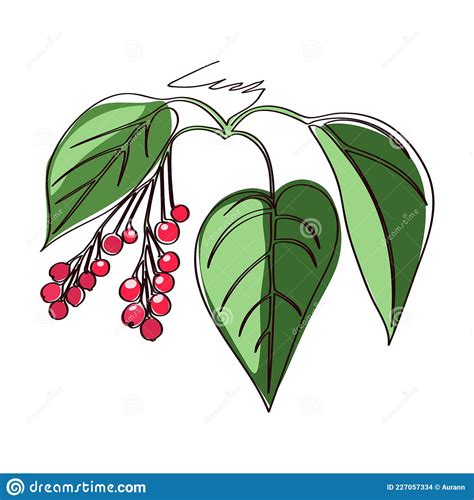 Fruit And Berry Plants Stock Vector Illustration Of Background 227057334