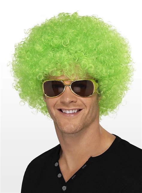 Clown Wig Green