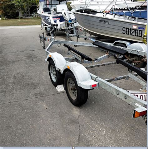 Trailer Used To Suit 18 Ft Boat Grab A Bargin Today Redcliffe Marine