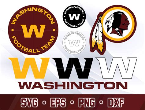 Washington Football SVG bundle , Green Bay Packers svg dxf e - Inspire