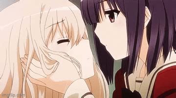 Anime Girls Kissing Imgflip