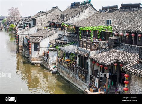 Jiangnan Residential Buildings Traditional Buildings Hi Res Stock